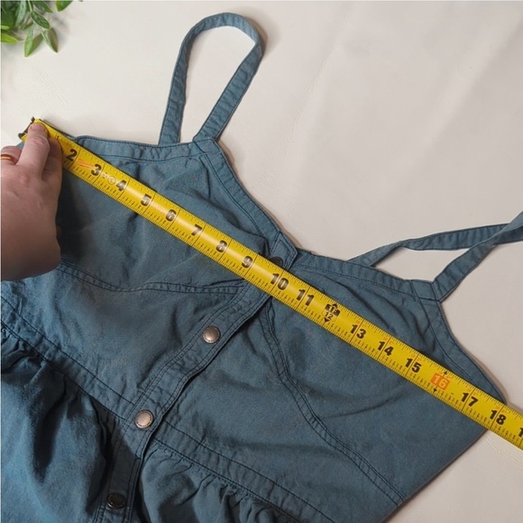 Zac Posen for Target denim chambray 100% cotton dress size L - Picture 4 of 12